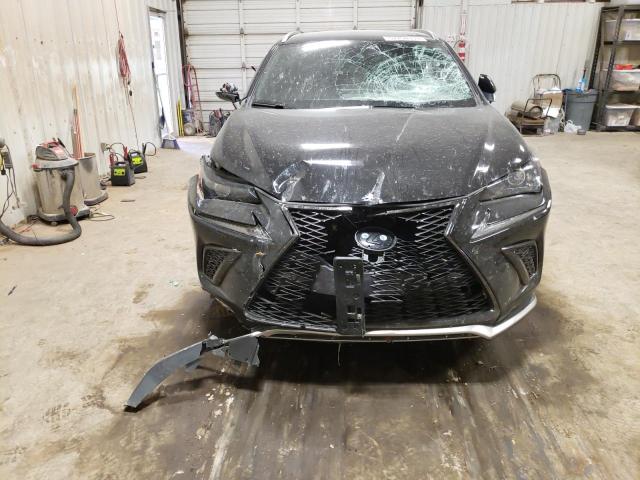 JTJSARBZXM2200493 - 2021 LEXUS NX 300 BASE შავი ფოტო 5