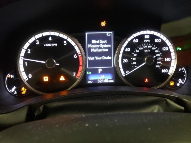 JTJSARBZXM2200493 - 2021 LEXUS NX 300 BASE შავი ფოტო 9