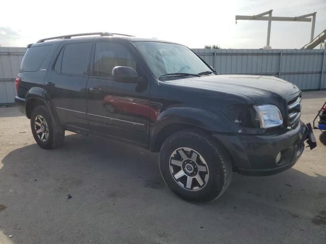 5TDBT48A23S163691 - 2003 TOYOTA SEQUOIA LIMITED BLACK photo 4