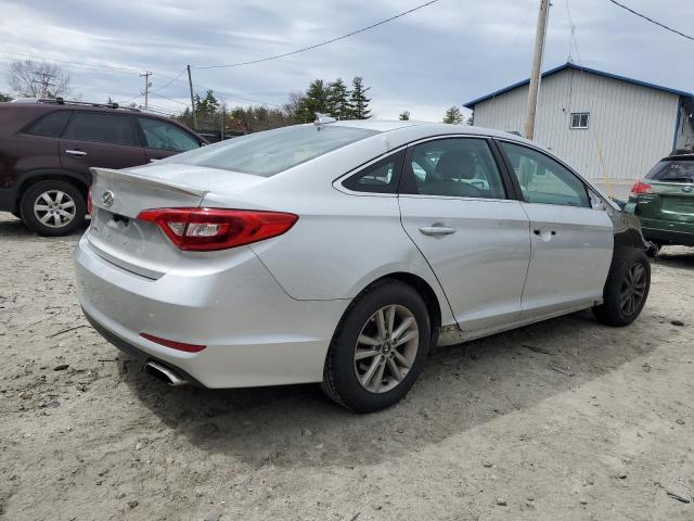 5NPE24AF3FH149007 - 2015 HYUNDAI SONATA SE SILVER photo 3