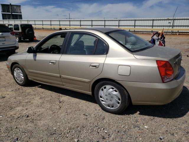 KMHDN46D65U973688 - 2005 HYUNDAI ELANTRA GLS GOLD photo 2