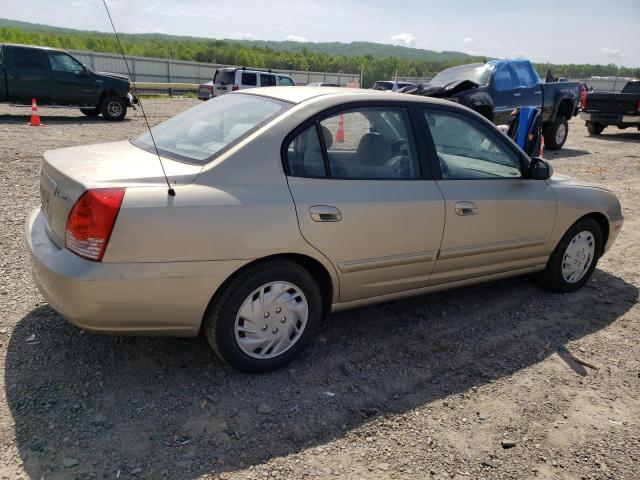 KMHDN46D65U973688 - 2005 HYUNDAI ELANTRA GLS GOLD photo 3