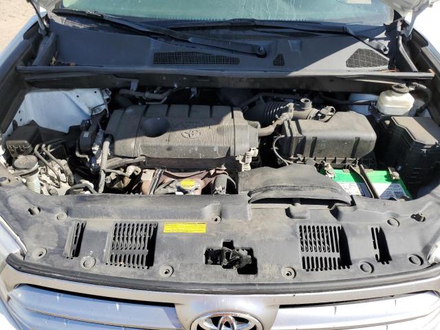 5TDZA3EH4DS043926 - 2013 TOYOTA HIGHLANDER BASE WHITE photo 12