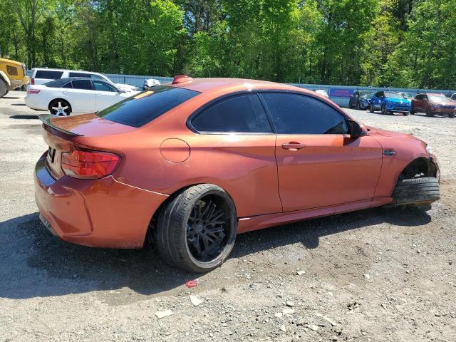 WBS2U7C01L7E32931 - 2020 BMW M2 COMPETITION Помаранчевий фото 3