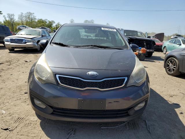 KNADN4A31D6177062 - 2013 KIA RIO EX GRAY photo 5