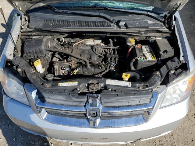 2D4RN5D15AR379340 - 2010 DODGE GRAND CARA SXT SILVER photo 12