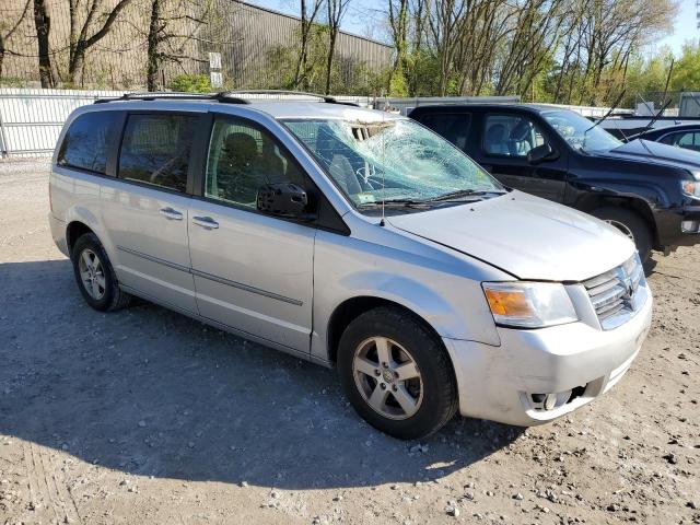 2D4RN5D15AR379340 - 2010 DODGE GRAND CARA SXT SILVER photo 4