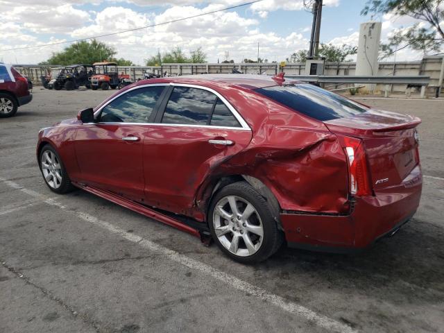 1G6AC5SXXE0110504 - 2014 CADILLAC ATS PERFORMANCE RED photo 2