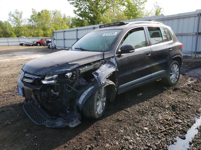 WVGBV7AX2GW581289 - 2016 VOLKSWAGEN TIGUAN S BLACK photo 1