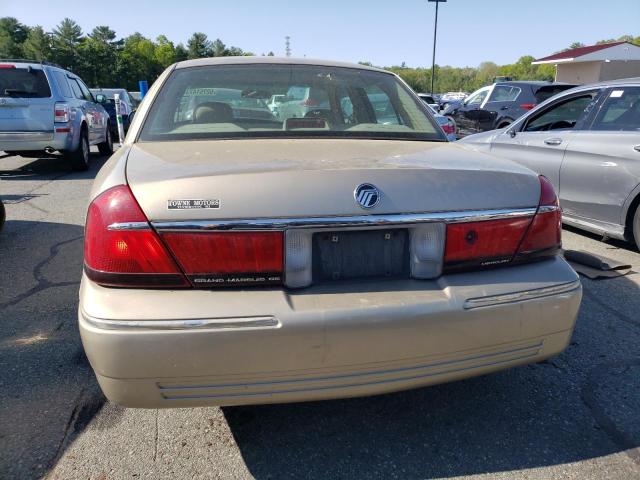 2MEFM74W3XX665880 - 1999 MERCURY GRAND MARQ GS GOLD photo 6