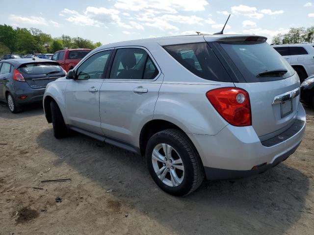 2GNALBEK2D1191388 - 2013 CHEVROLET EQUINOX LS SILVER photo 2