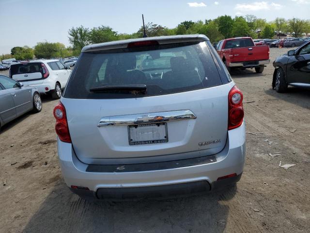 2GNALBEK2D1191388 - 2013 CHEVROLET EQUINOX LS SILVER photo 6