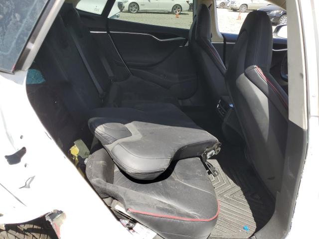 5YJSA1H19EFP56542 - 2014 TESLA MODEL S Білий фото 10