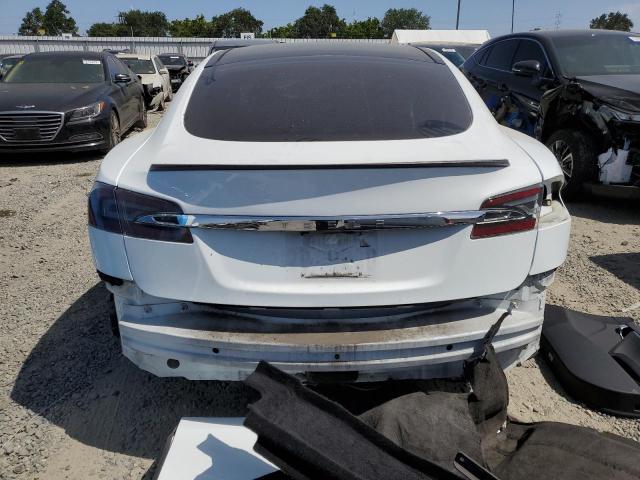 5YJSA1H19EFP56542 - 2014 TESLA MODEL S WHITE photo 6