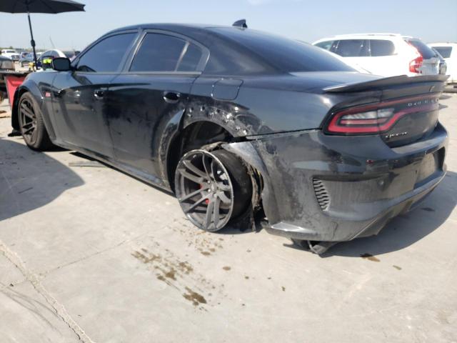 2C3CDXGJ0NH179477 - 2022 DODGE CHARGER SCAT PACK BLACK photo 2