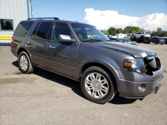 1FMJU1K57DEF69634 - 2013 FORD EXPEDITION LIMITED GRAY photo 4