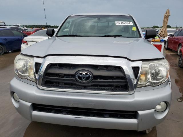 5TELU42N66Z254354 - 2006 TOYOTA TACOMA DOUBLE CAB SILVER photo 5