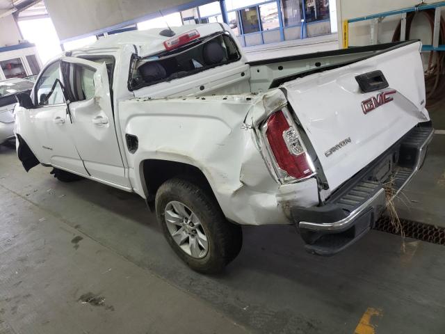 1GTG6BE39F1250836 - 2015 GMC CANYON SLE WHITE photo 2