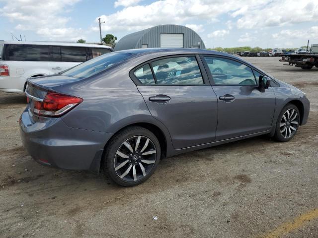 19XFB2F95FE028723 - 2015 HONDA CIVIC EXL 灰色 照片 3