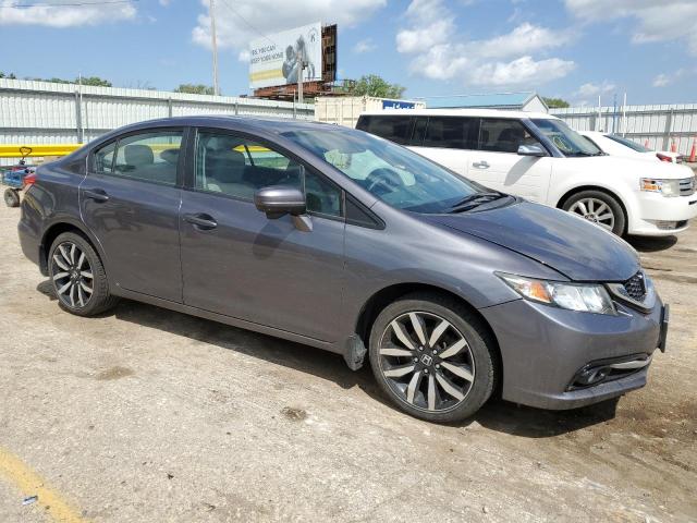 19XFB2F95FE028723 - 2015 HONDA CIVIC EXL 灰色 照片 4