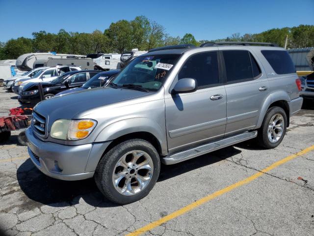 5TDZT38A54S216667 - 2004 TOYOTA SEQUOIA LIMITED SILVER photo 1