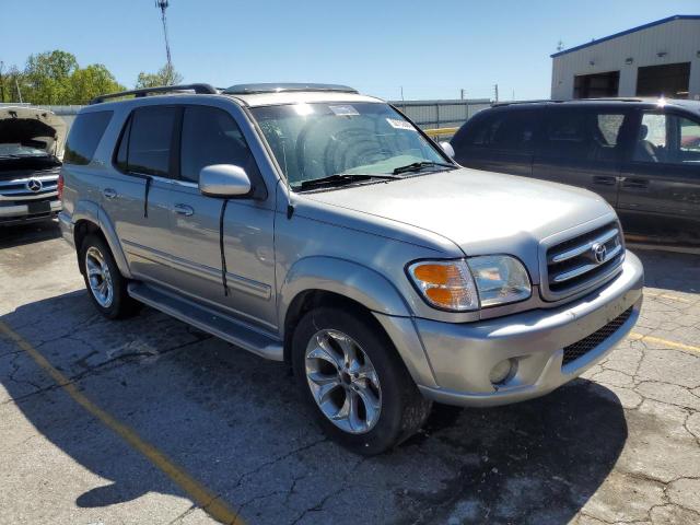 5TDZT38A54S216667 - 2004 TOYOTA SEQUOIA LIMITED SILVER photo 4