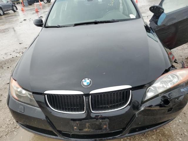 WBAVC935X7KX57265 - 2007 BMW 328 XI BLACK photo 11