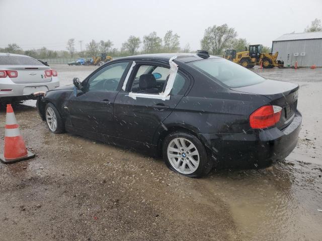 WBAVC935X7KX57265 - 2007 BMW 328 XI BLACK photo 2