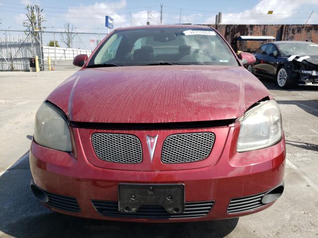 1G2AS18H497214769 - 2009 PONTIAC G5 RED photo 5