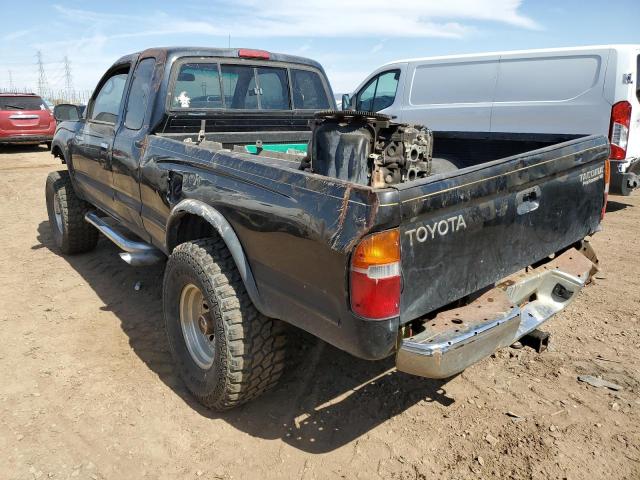 4TASN92N0XZ516125 - 1999 TOYOTA TACOMA XTRACAB PRERUNNER BLACK photo 2