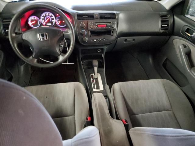 2HGES26744H507793 - 2004 HONDA CIVIC EX GRAY photo 8