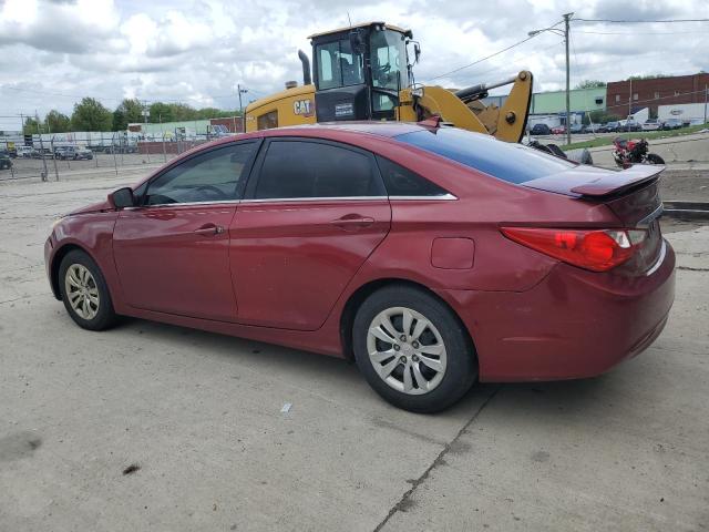 5NPEB4AC0CH502188 - 2012 HYUNDAI SONATA GLS RED photo 2