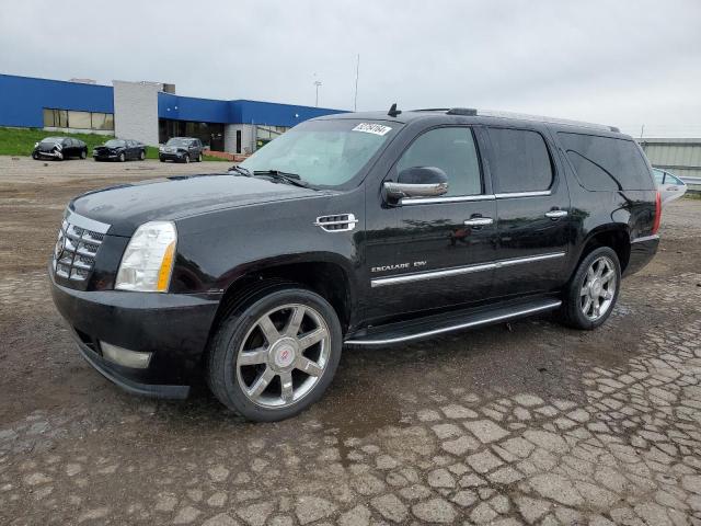 1GYS4HEF8DR316847 - 2013 CADILLAC ESCALADE ESV LUXURY BLACK photo 1