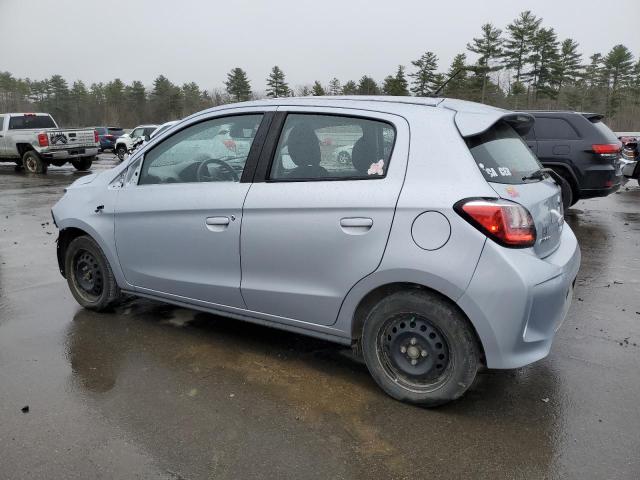 ML32AUHJ2MH005799 - 2021 MITSUBISHI MIRAGE ES SILVER photo 2