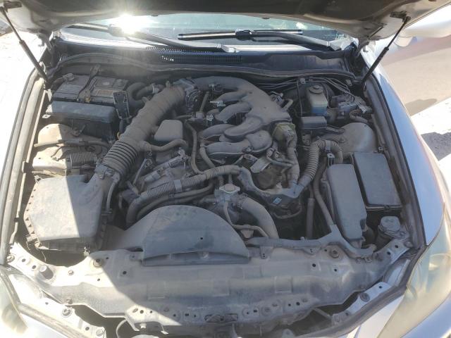 JTHBK262072030653 - 2007 LEXUS IS 250 SILVER photo 11