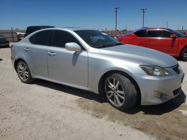 JTHBK262072030653 - 2007 LEXUS IS 250 SILVER photo 4