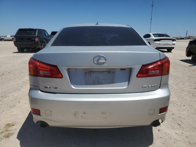 JTHBK262072030653 - 2007 LEXUS IS 250 SILVER photo 6