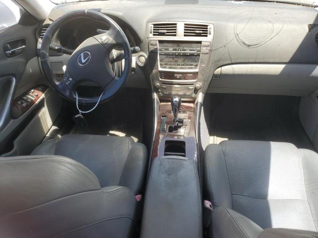 JTHBK262072030653 - 2007 LEXUS IS 250 SILVER photo 8