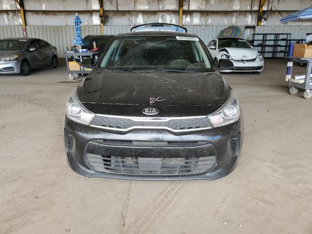 3KPA24AB0KE217127 - 2019 KIA RIO S BLACK photo 5