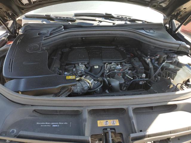 4JGDA5HB0EA369908 - 2014 MERCEDES-BENZ ML 350 4MATIC BLACK photo 12
