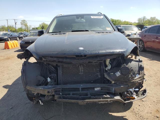 4JGDA5HB0EA369908 - 2014 MERCEDES-BENZ ML 350 4MATIC BLACK photo 5