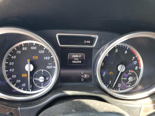 4JGDA5HB0EA369908 - 2014 MERCEDES-BENZ ML 350 4MATIC BLACK photo 9