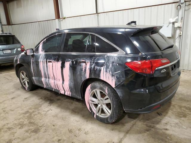 5J8TB4H30DL020798 - 2013 ACURA RDX BLACK photo 2