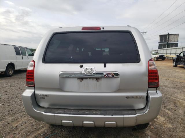 JTEBU14R568055111 - 2006 TOYOTA 4 RUNNER SR5 SILVER photo 6