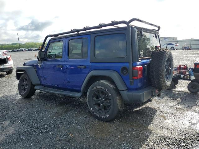 1C4HJXDG1LW250252 - 2020 JEEP WRANGLER U SPORT Կապույտ լուսանկար 2