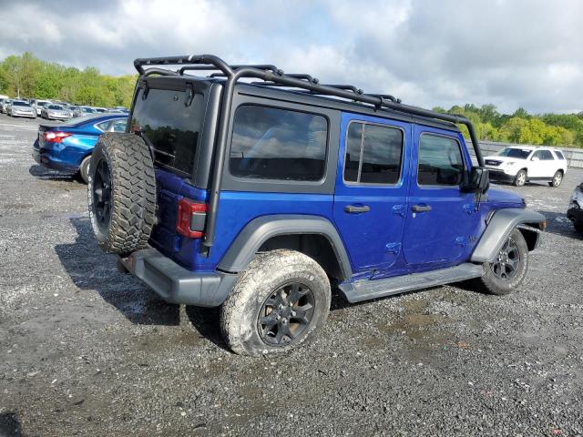 1C4HJXDG1LW250252 - 2020 JEEP WRANGLER U SPORT Կապույտ լուսանկար 3