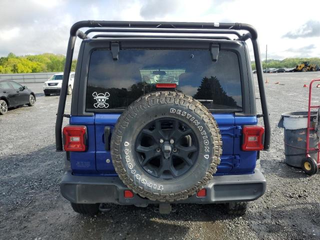 1C4HJXDG1LW250252 - 2020 JEEP WRANGLER U SPORT Կապույտ լուսանկար 6