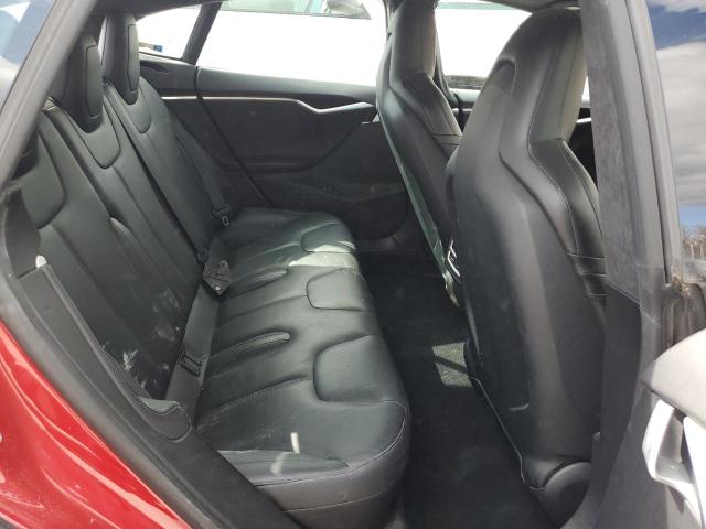 5YJSA1E47FF113946 - 2015 TESLA MODEL S RED photo 10