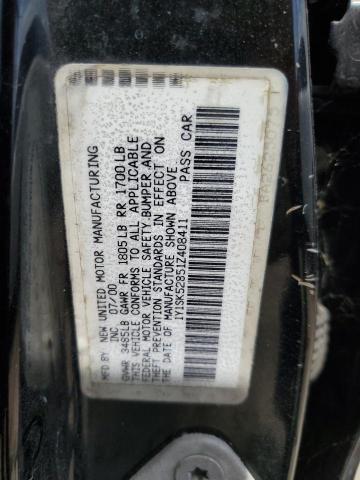 1Y1SK52851Z408411 - 2001 CHEVROLET GEO PRIZM BASE BLACK photo 12