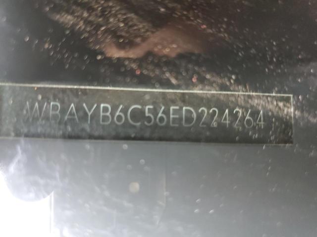 WBAYB6C56ED224264 - 2014 BMW 750 XDRI XI BLACK photo 12